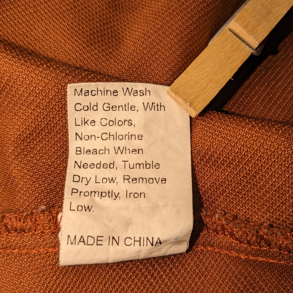 Corduroy 70s Swifty style A-line flare Mini Skirt copper brown button down front - Picture 12 of 12